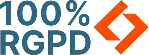 Logo 100% RGPD - vCard
